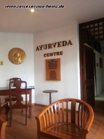 Ayurveda Zentrum im Hotel Lanka Princess