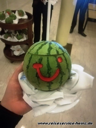 Eine TUI Wassermelone